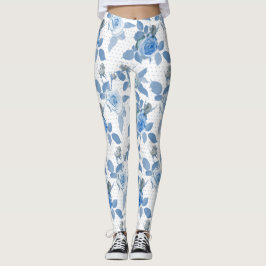 Legging Rosa azul