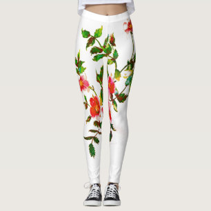 Legging Rosa de damasco de pinagem