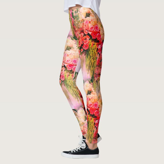 Legging Rosa de Vintage Rosa (Esquerda)