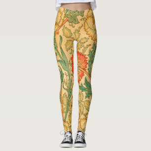 Legging Rosa e Rosa por William Morris
