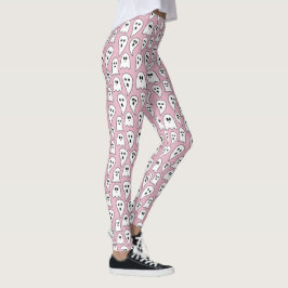 Legging Rosa Fantasma Halloween
