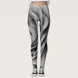 Legging Rosa Preta e Branca