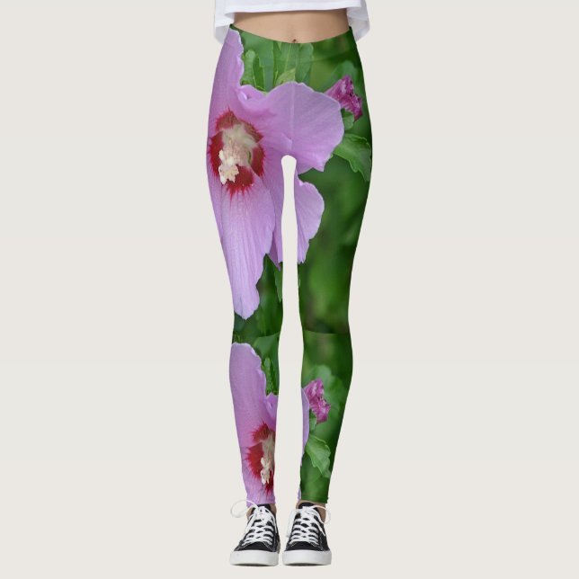 Legging Rosa Rosa Rosa Rosa De Sharon (Frente)