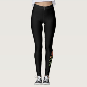 Legging Rosa Rubiginosa, inspirada na tatuagem