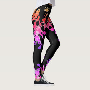 Legging Rosa vibrante vintage