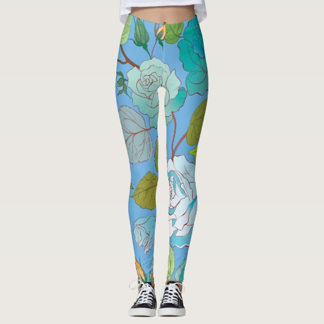 Legging Rosas 23 (Frente)