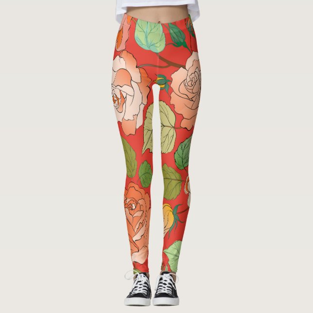 Legging Rosas 26 (Frente)