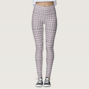 Legging Rosas claro/Leggings femininas Xadrezes