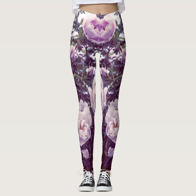Legging Rosas nas sucursais (Frente)