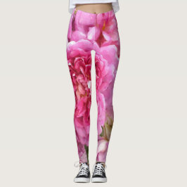 Legging Rosas Rosa, Floral