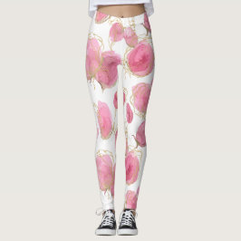 Legging Rosas rosadas