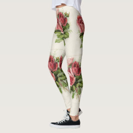 Legging Rosas Vintage