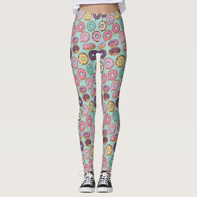 Legging Rosquinha Preocupada, Seja Feliz! (Frente)