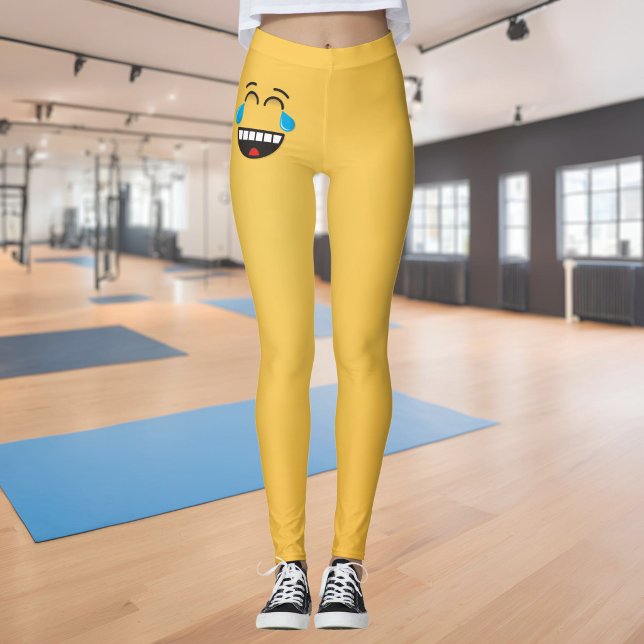 Legging Rosto Com Lágrimas de Alegria (Criador carregado)