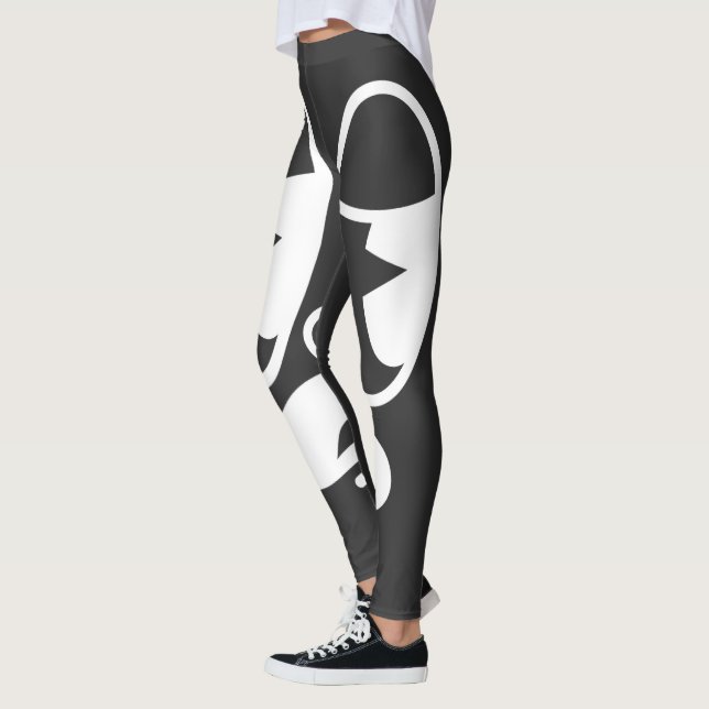 Legging Rosto de Falha Atordoado (Esquerda)