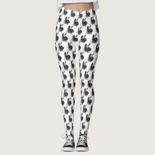 Legging Rosto de pele