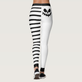 Legging Rostos e faixas do Halloween, Jack-O-Lanterna