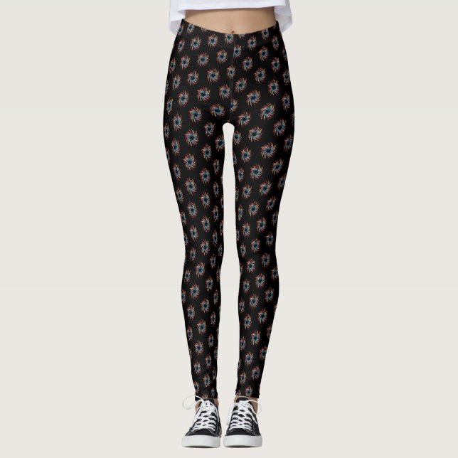 Legging Rotura - Colorida - Multicoloração - Padrão (Frente)