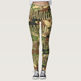 Legging ROUPA do Exército Clássico de Impressões da AMMO