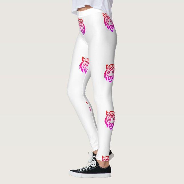 Legging Roupa Macia e Elástica Bold Tiger Casual  (Esquerda)