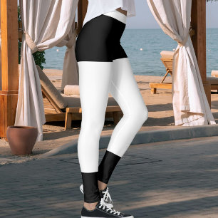 Legging Roupas Ativas Personalizadas Preta para Mãe de Pet