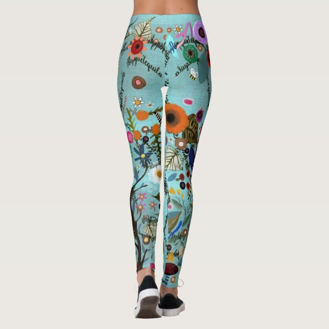 Legging Roupas atléticas modernas ginásio estilosas moda i (Verso)