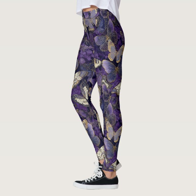 Legging Roupas Crossfit com Acento de Camuflagem de Borbol (Esquerda)