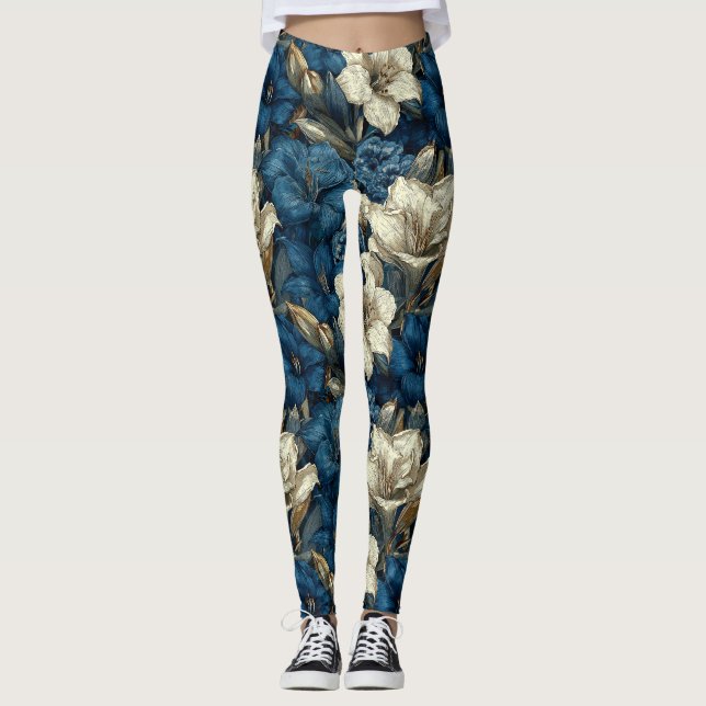 Legging Roupas de maternidade para academia com tema de am (Frente)