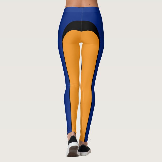 Legging Roupas de Rua Clássicas de Barbados (Verso)