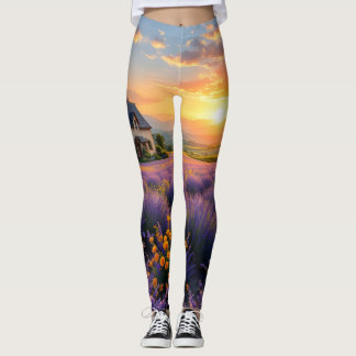 Legging Roupas Lavender Escape