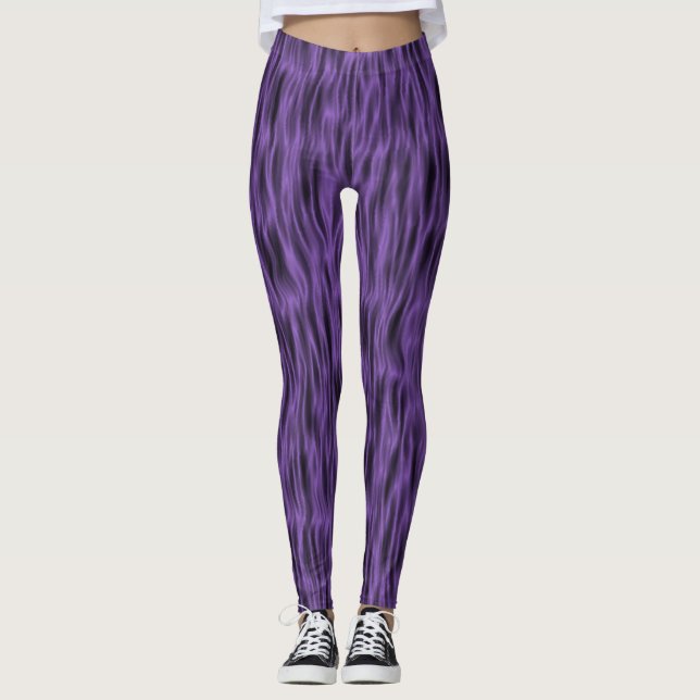 Legging Roxo Âmbar Pelo (Frente)