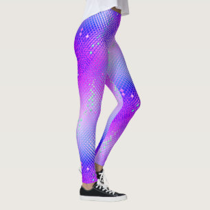 Legging Roxo Blacklight do Freesia