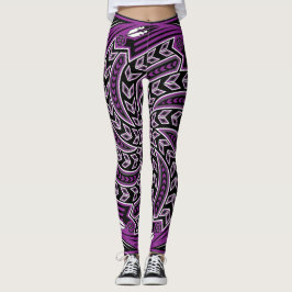 Legging Roxo do espírito do vento