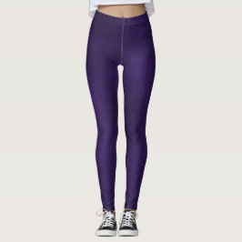 Legging Roxo Escuro Para Corresponder Rosa Dourado Tanque 