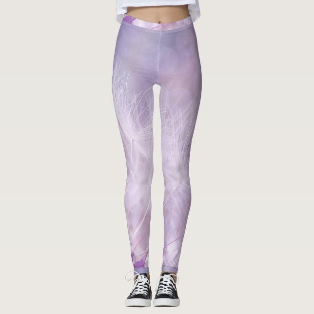 Legging Roxo Lilac Dandelion Puff Bohek (Frente)