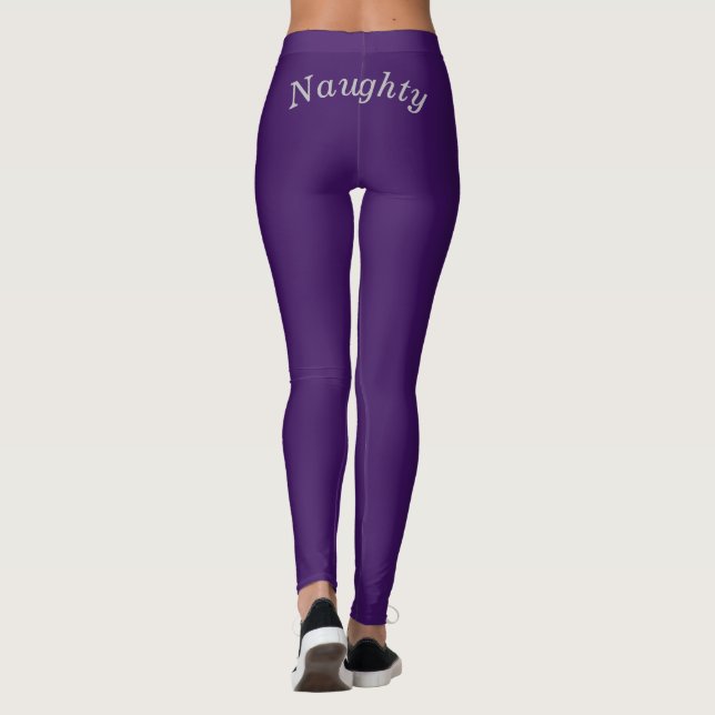 Legging Roxo malvado (Verso)