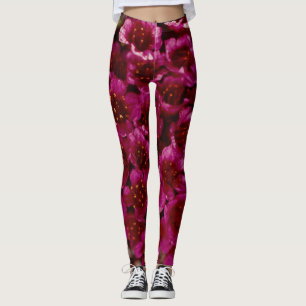 Legging Roxo Saxifrage — Costa Árctica de Flores Selvagens
