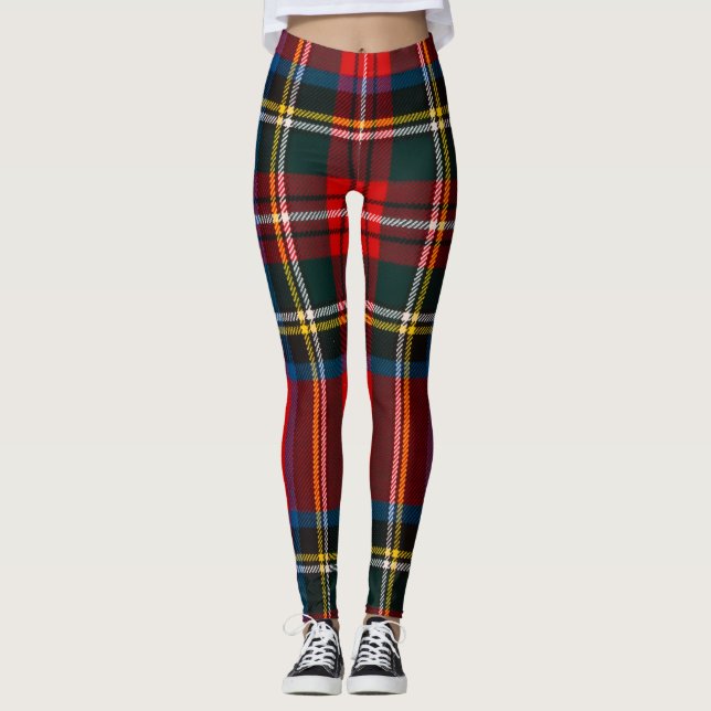 Legging Royal Stewart Scottish Tartan (Frente)