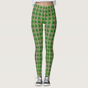 Legging Rua de chapéu de Leprachaun.