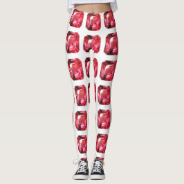 Legging Ruby Gemstone Pink
