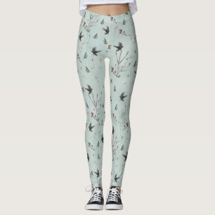 Legging Runa Algiz Feita De Galhos E Corvo