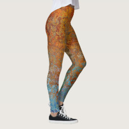 Legging Rusty, Verdigris, Grunge Steampunk