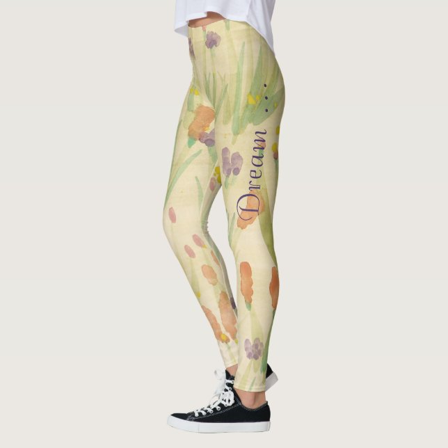 Legging Sabor de Portas de Cores de Água vista de Sonhos (Esquerda)