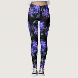 Legging Sabores etéreos: Design Kirlian