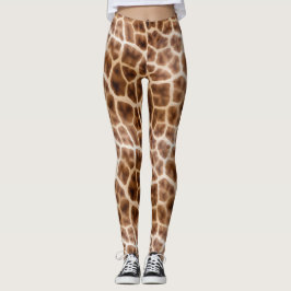 Legging Safari Giraffe Impressão