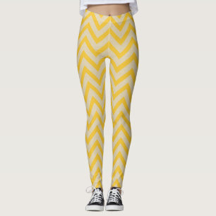 Legging Saffron Spice Moods Chevrons