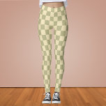 Legging Sage Checkerboard<br><div class="desc">Sage Checkerboard</div>