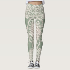 Legging Sage Green AI art
