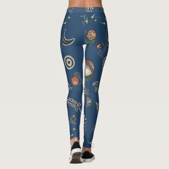 Legging Salada espacial (Verso)