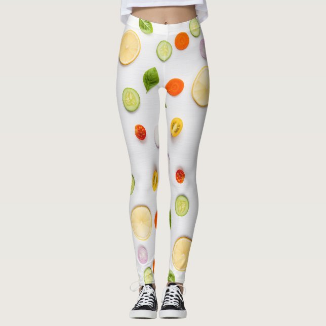 Legging Salada Saborosa em Sua (Frente)